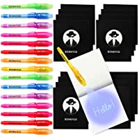 Los mejores  - BONNYCO Bolígrafo Tinta Invisible y Libreta Pack x 16 Cumpleaños Niños Colegio- Detalles Cumpleaños Infantiles o Relleno…